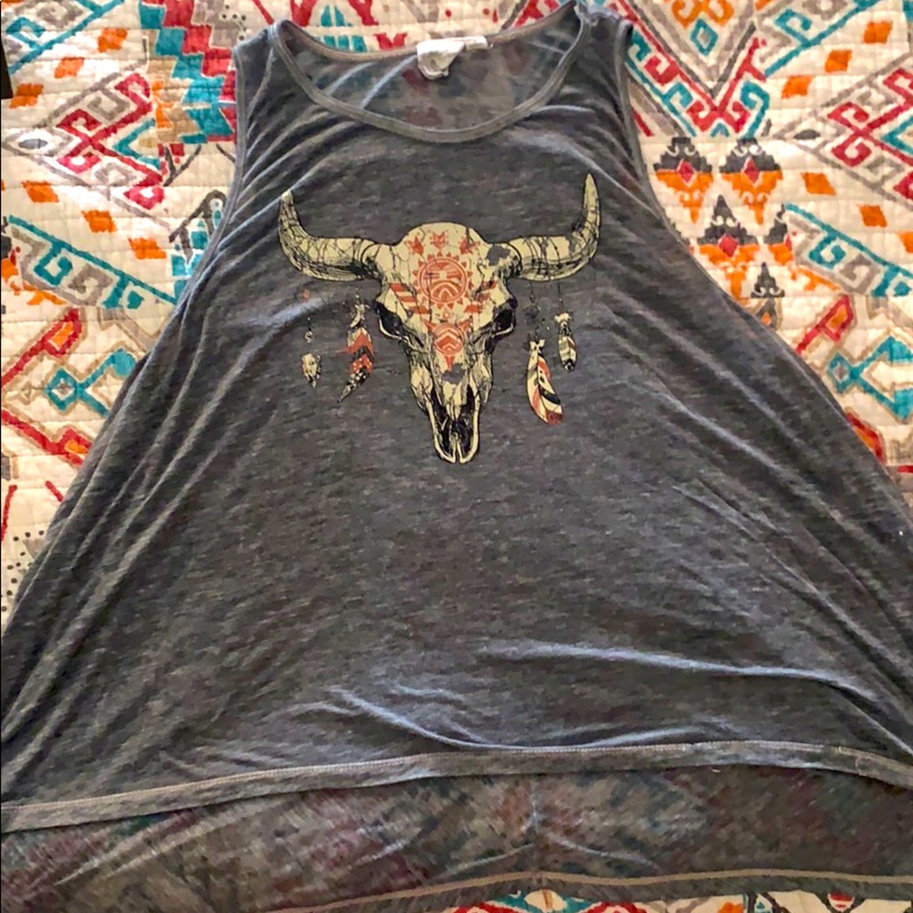 White crow tank top